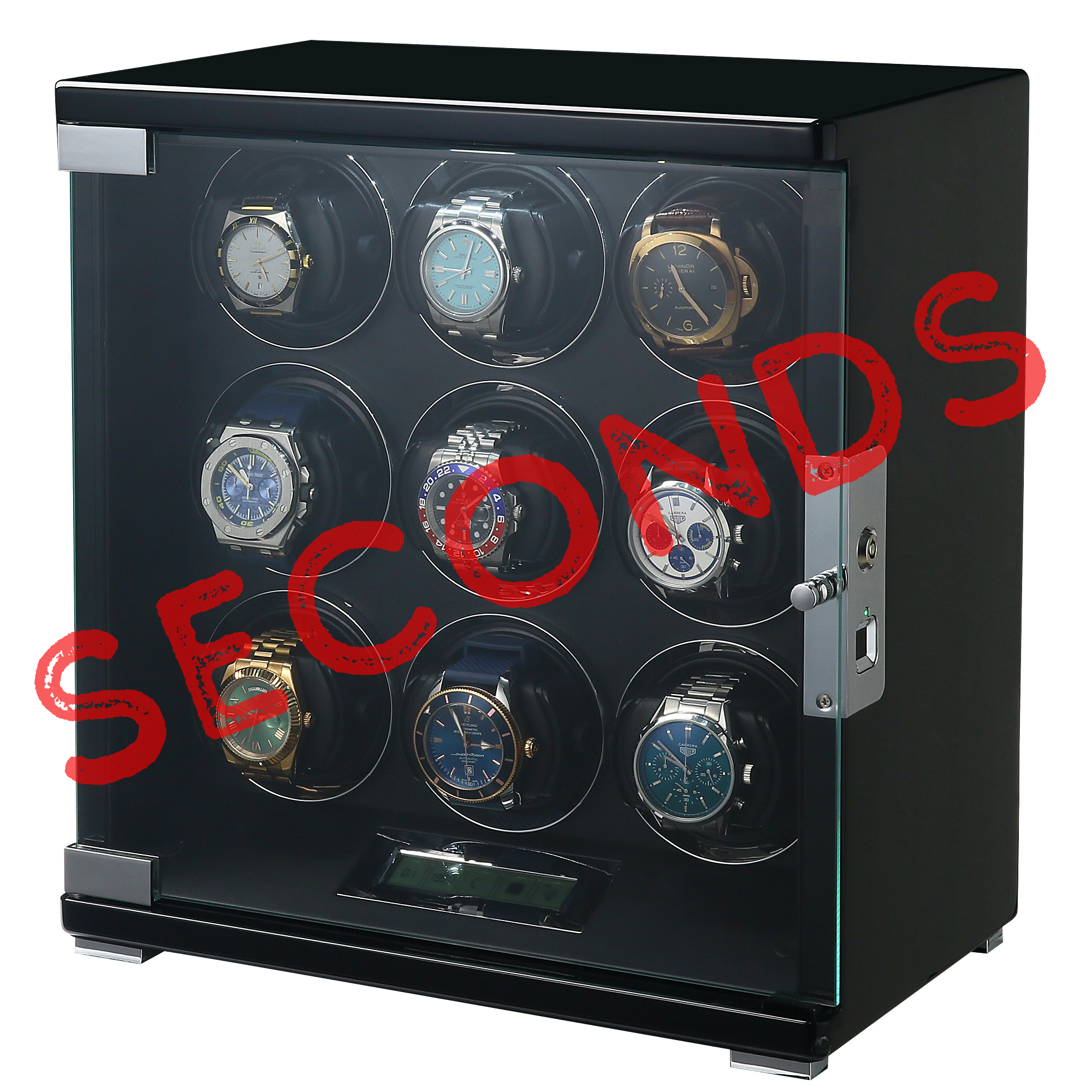 Seconds - Daylesford 9 Watch Winder in Black