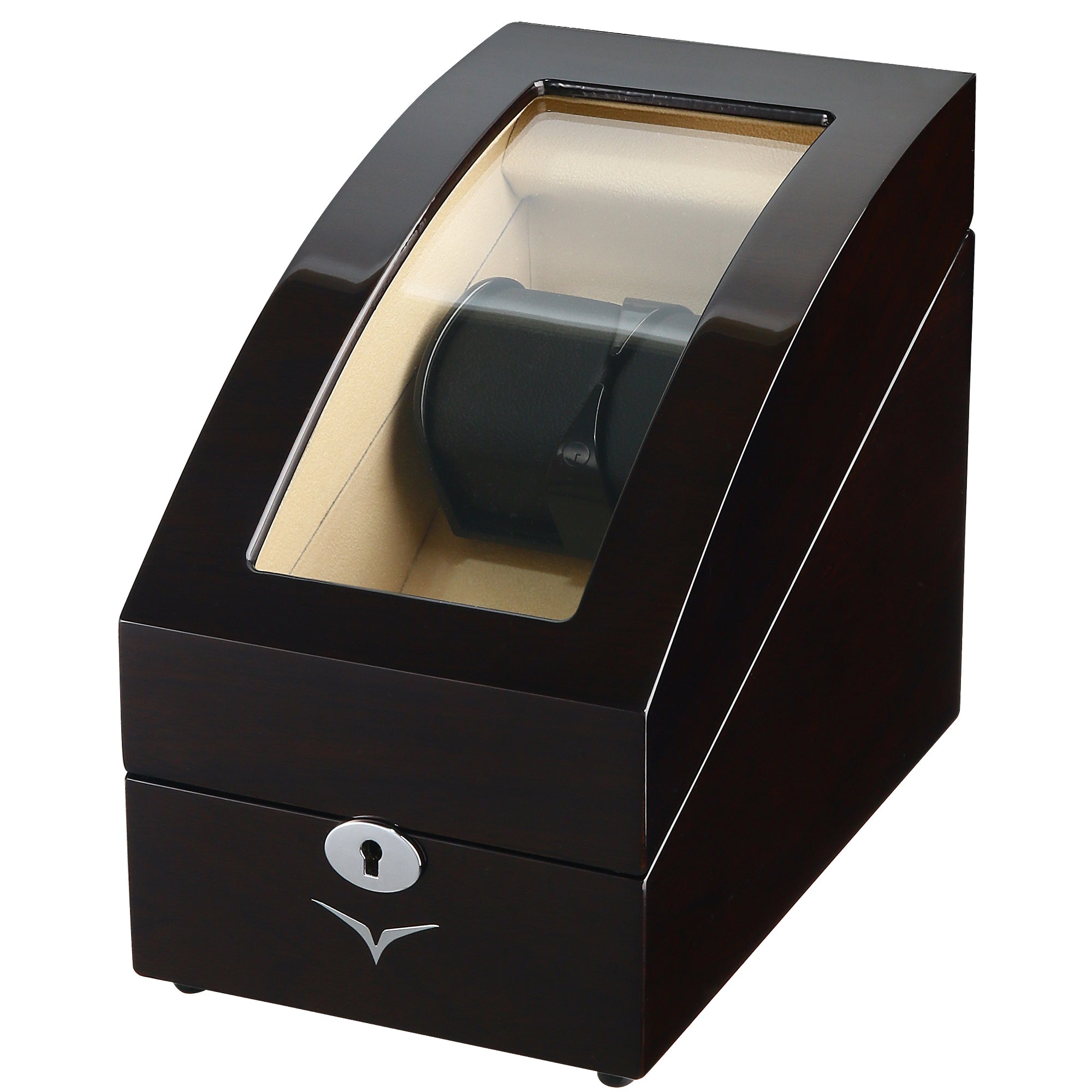 Avoca Mahogany Watch Winder for 2 + 2 Watches