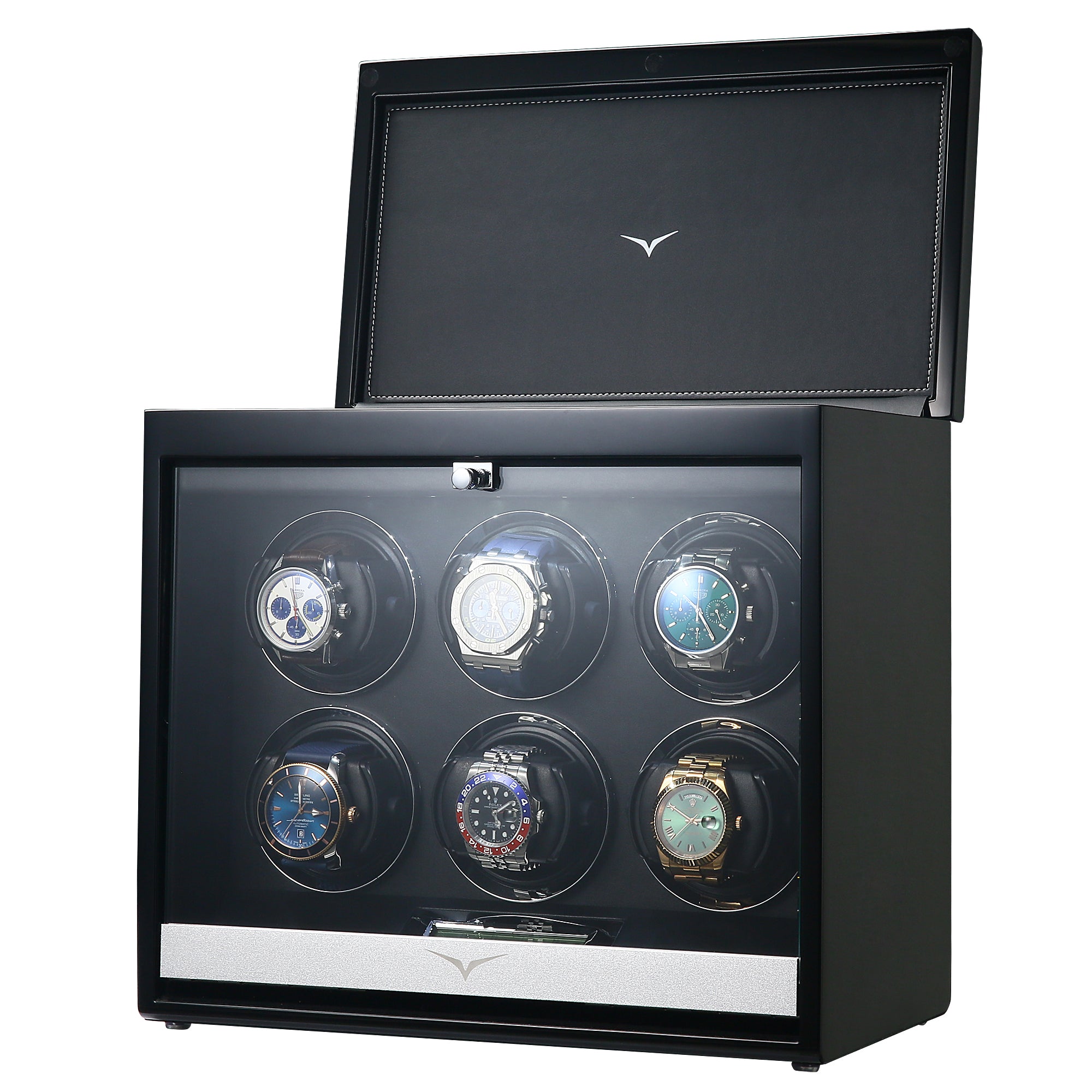 Vancouver 6 Watch Winder in Black