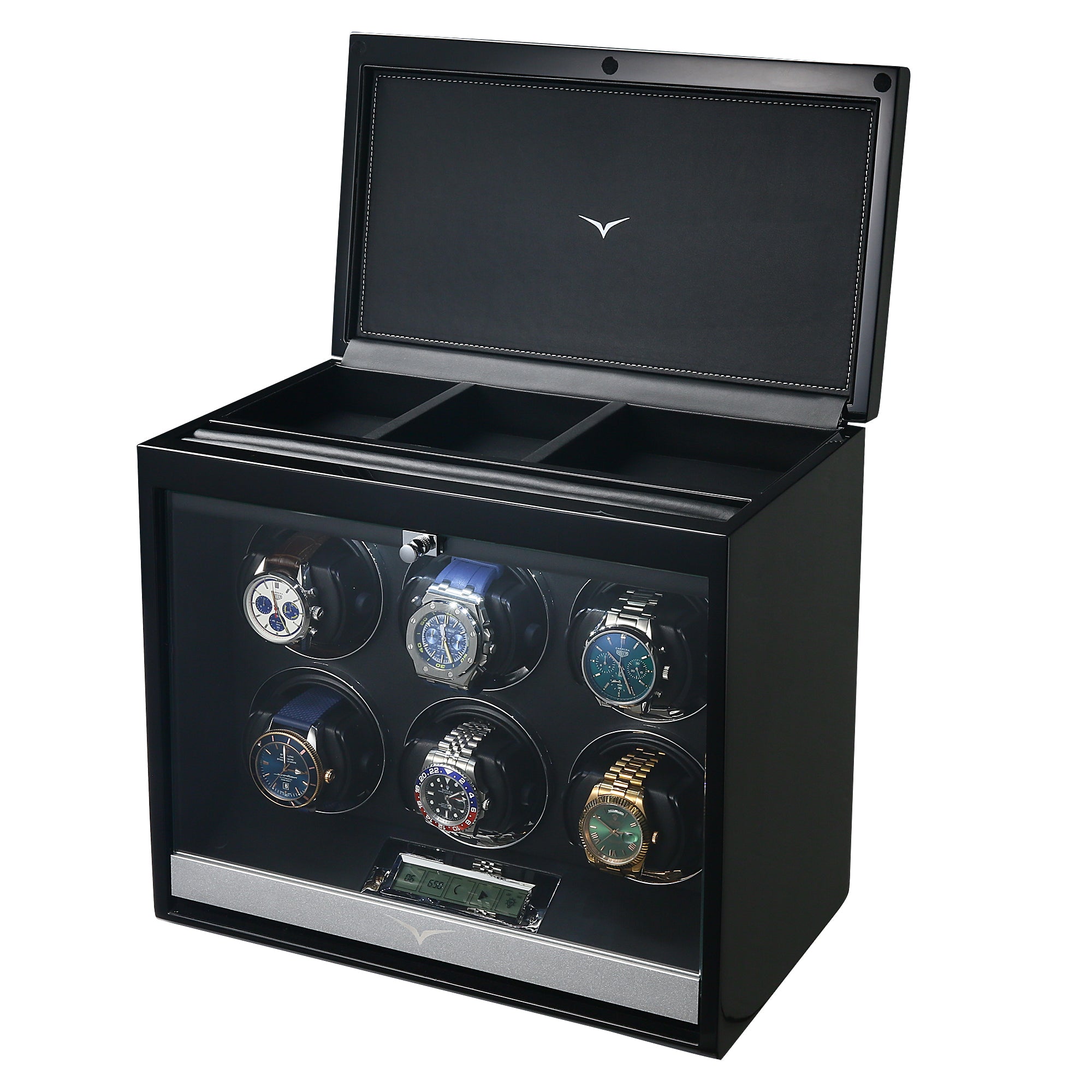 Vancouver 6 Watch Winder in Black