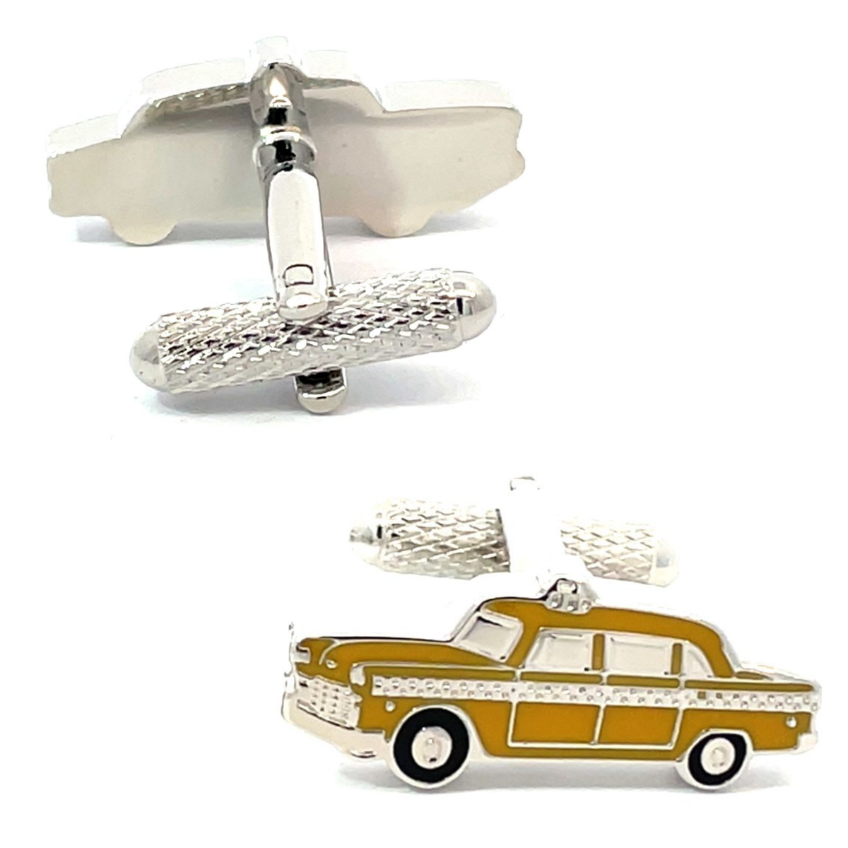 Yellow Cab Cufflinks