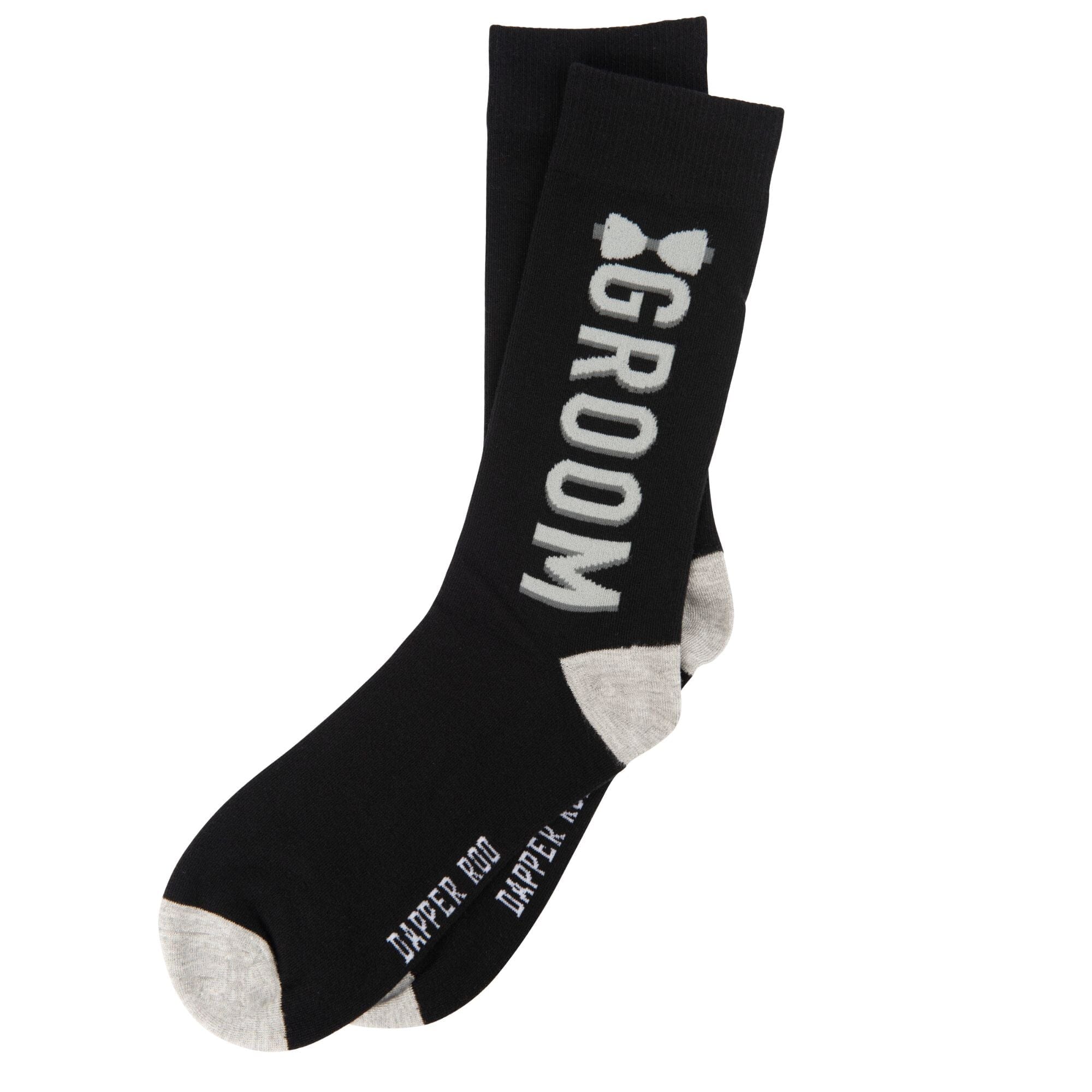 Groom Wedding Bamboo Socks by Dapper Roo Socks Dapper Roo 