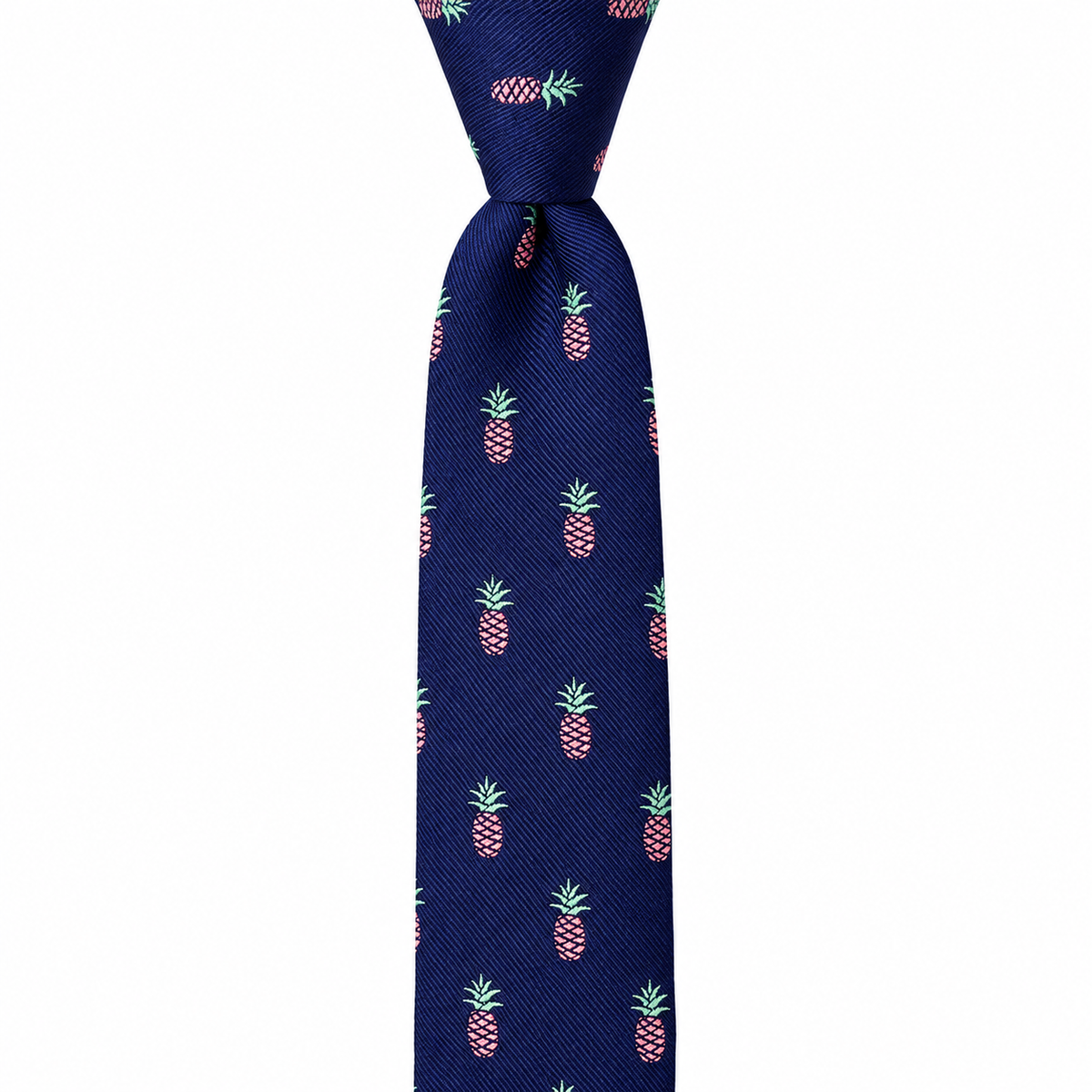 Cravate Skinny Ambiance Tropicale