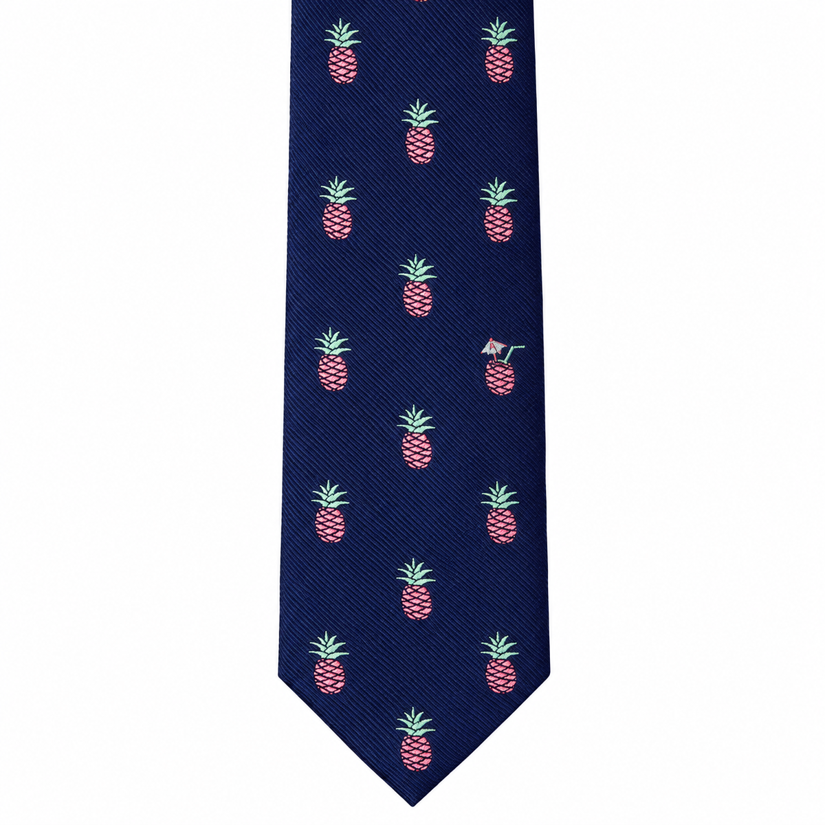 Cravate Skinny Ambiance Tropicale