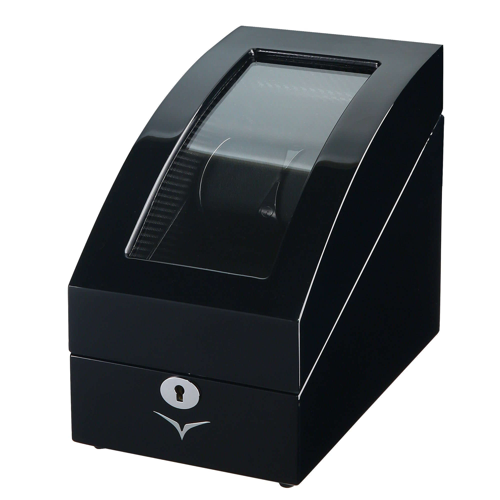 Avoca 2+2 Watch Winder Box in Black