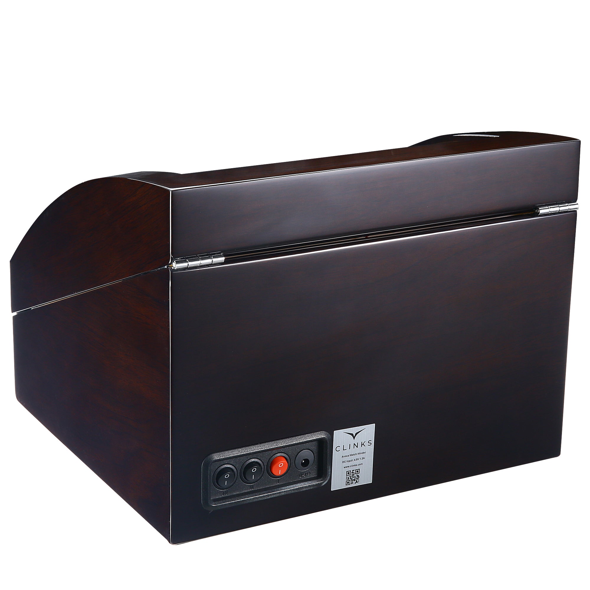 Seconds - Avoca Watch Winder Box 4 + 4 Watches in Mahogany