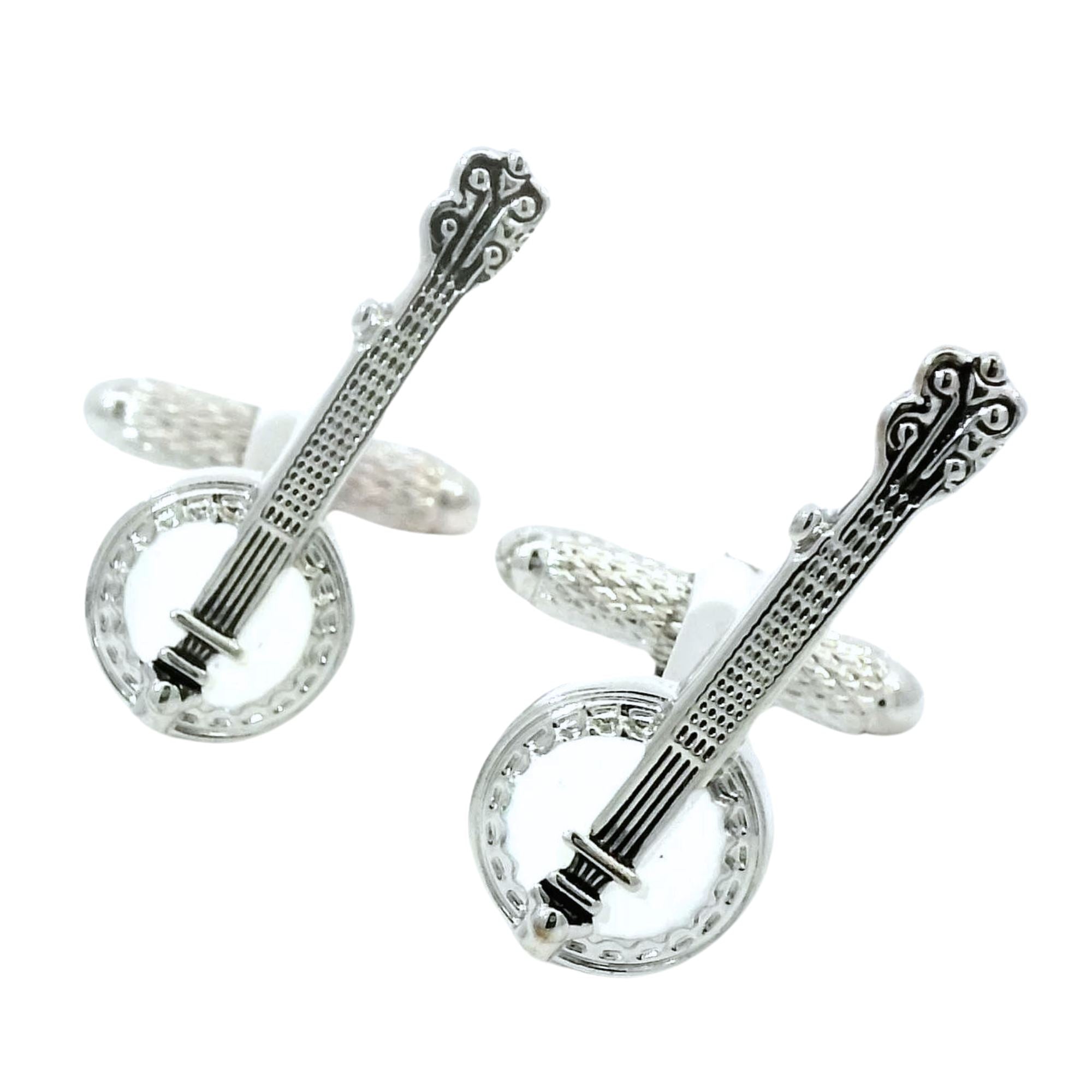 Banjo Cufflinks Novelty Cufflinks Clinks Australia Banjo Cufflinks 