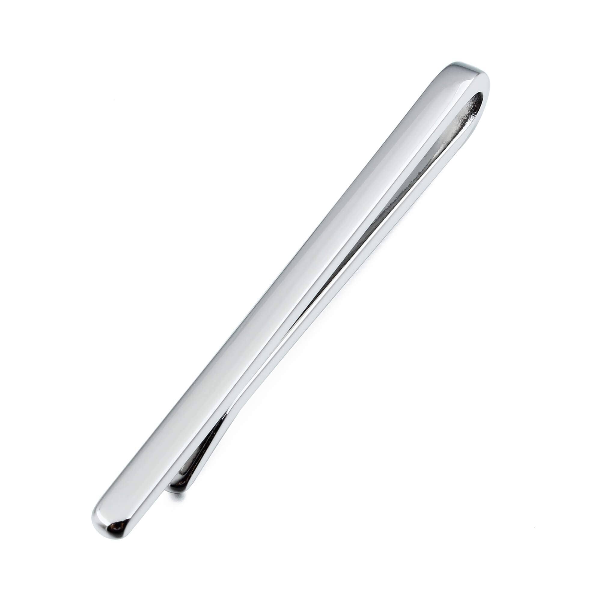 Thin Silver Tie Bar Tie Clips Clinks Australia 